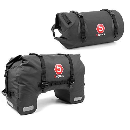 Hecktasche SX45 + Gepäckrolle RB30 für Suzuki Bandit 650/600 / S 75L
