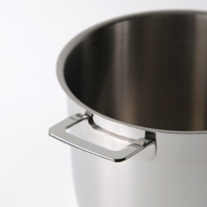 Alessi "POTS & PANS" Topf aus Edelstahl, Silber 24 cm, 24 cm