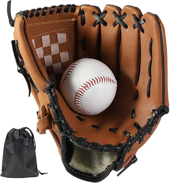LeapBeast Baseball Handschuhe - Softball Handschuhe mit Einem Ball, Erwachsenen Baseball Training We