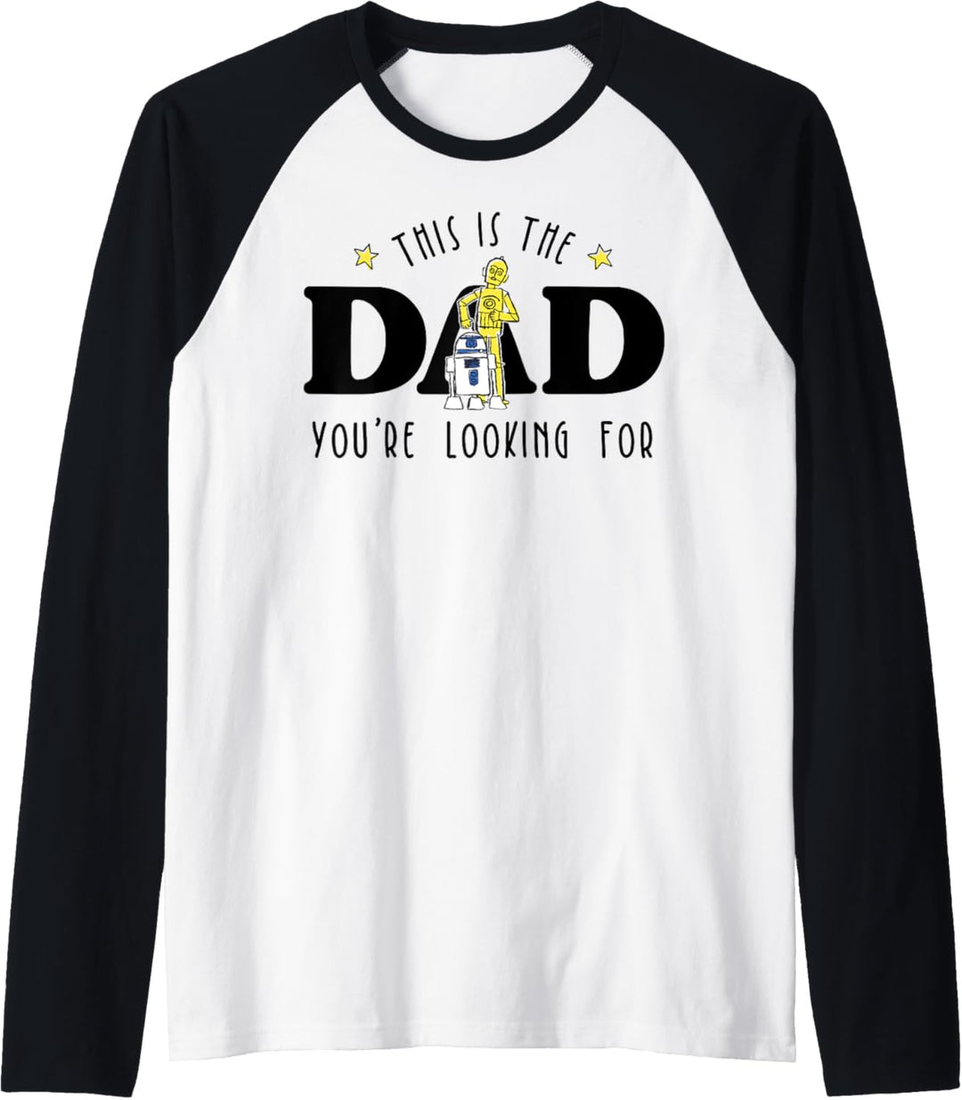 Star Wars Vatertag This Is The Dad You're Looking For Raglan