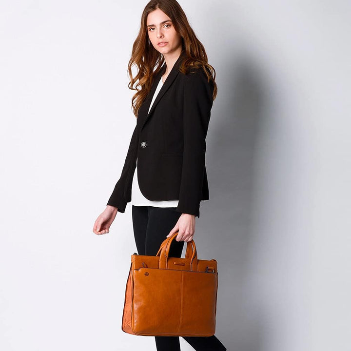 Piquadro Blue Square Special Aktentasche Leder 42 cm Laptopfach