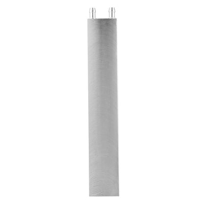 Silber Aluminium Wasserkühlung Block 240 * 40 * 12mm Flüssigwasserkühler Wärme für Computer PC Wasse