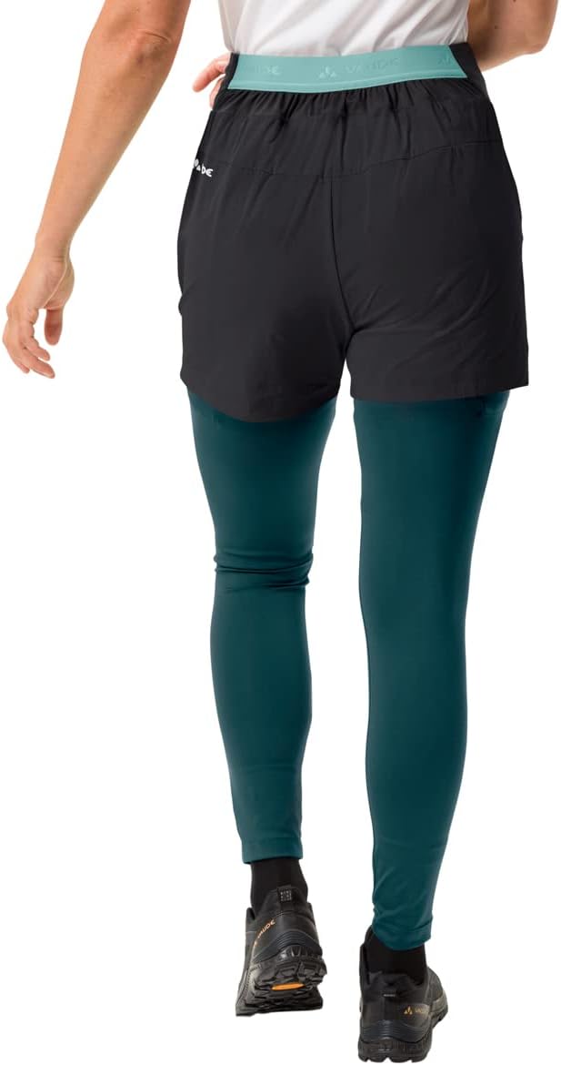 VAUDE Damen Hose Women's Crana Zo Pants 36 Schwarz, 36 Schwarz