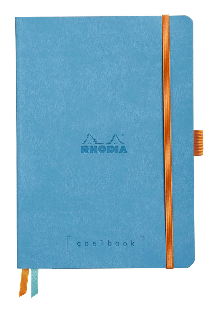 Rhodia 117576C Notizheft Goalbook (DIN A5, 14.8 x 21 cm, Dot, praktisch und trendige, mit weichem De