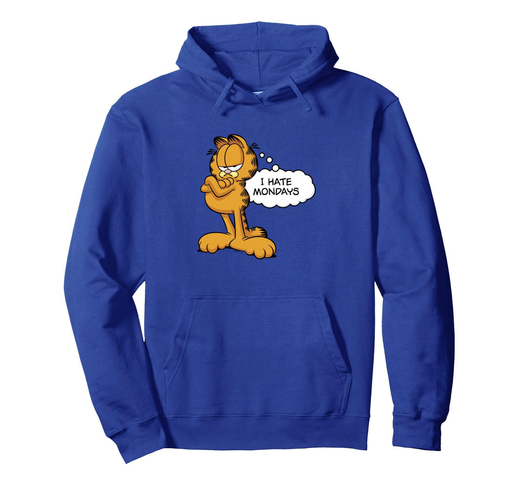 Garfield I Hate Mondays Thought Bubble Pullover Hoodie