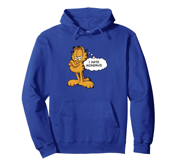 Garfield I Hate Mondays Thought Bubble Pullover Hoodie