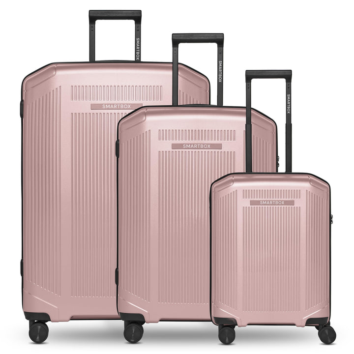 Smartbox Hartschalen Koffer-Set 3-teilig | aus hochwertigem, robusten und leichtem Polypropylen Mate