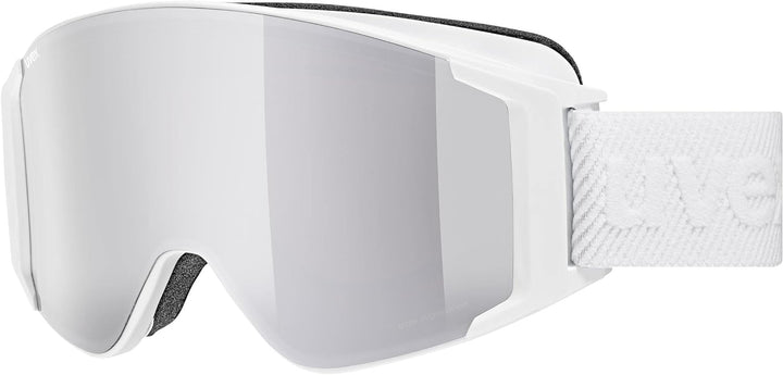 uvex Unisex G.gl 3000 To Skibrille (1er Pack) Einheitsgrösse white mat/silver-clear, Einheitsgrösse