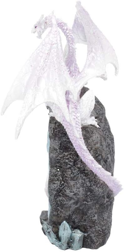 Nemesis Now Gletscher-Custodian-Figur, Kunstharz, 22 cm, Weiss
