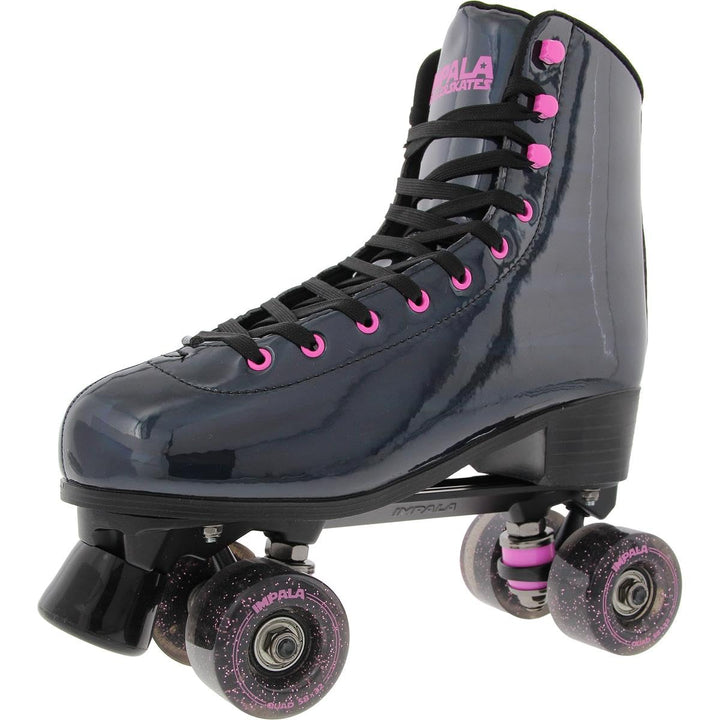 IMPALA Skate - Rollschuhe 11 (US Men's 9, Women's 11) M Schwarzes Holografisch, 11 (US Men's 9,