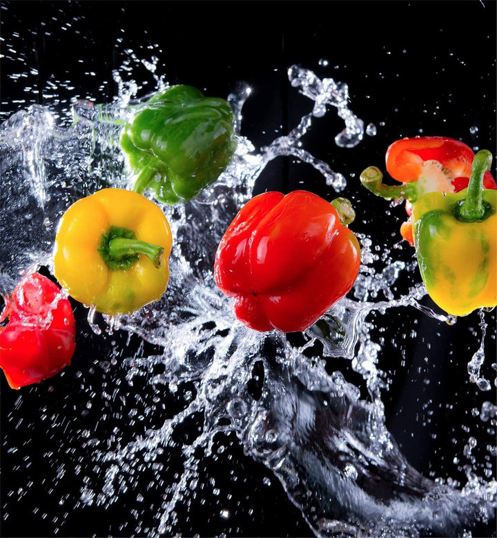 TMK ArtDeko Herdabdeckplatte 1 Teilig 60x65 cm - Spritzschutz Herdabdeckung – Herdschutz aus Sicherh