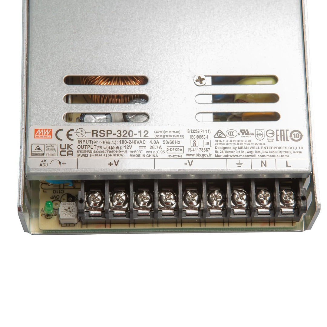 MEAN WELL Well RSP-320-12 AC-DC Netzteil mit einzelnem Ausgang 320 W DC 12V