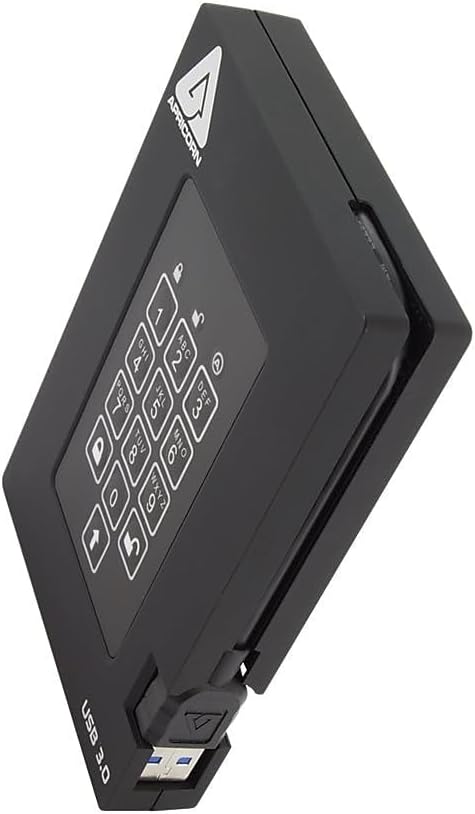 Apricorn HDD 2TB Encrypted USB 3.0 3,5, 3,5