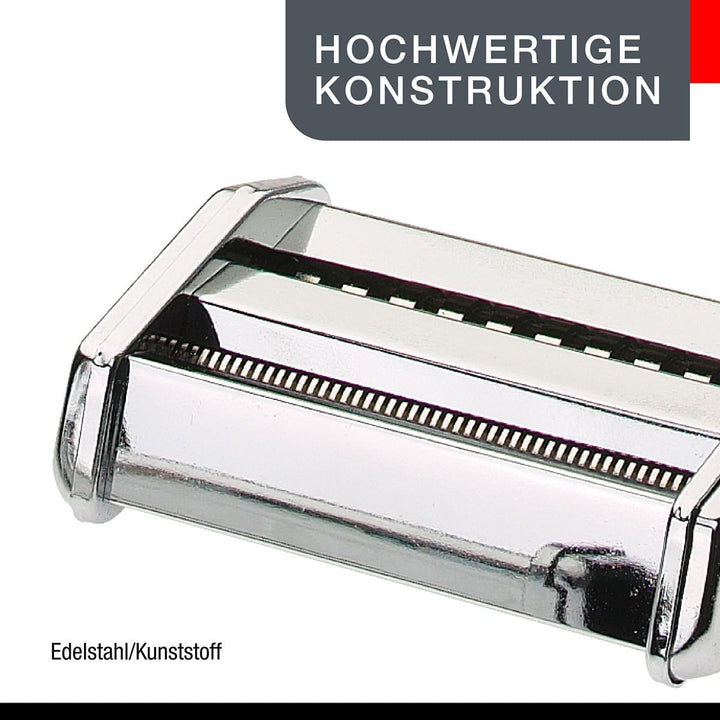 GEFU 28300 Nudelmaschine Pasta PERFETTA DE Luxe mit 3 verschiedenen Aufsätzen - Maschine für die Zub