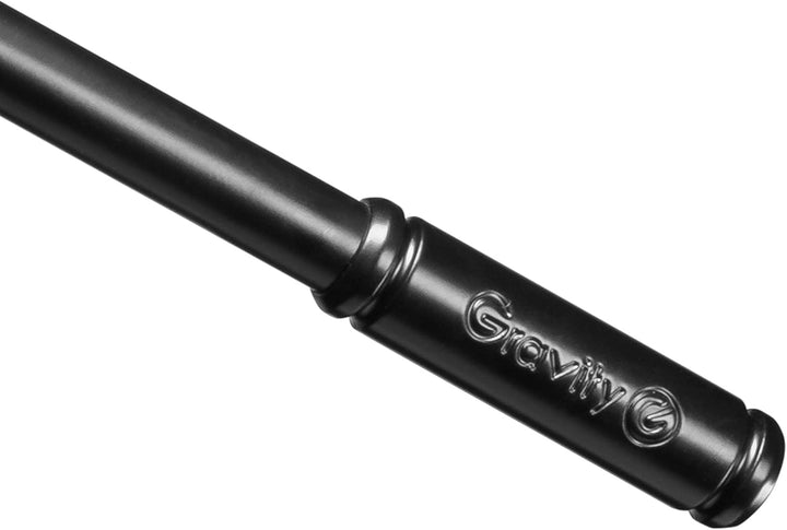 Gravity TMS 4321 B - Touring Mikrofonstativ mit Standard Galgen, Grosse, griffige Spannmuffe zur Höh