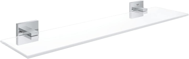 Grohe Start Cube - Glasablage (Stichmass: 380 mm, verdeckte Befestigung, Material: Glas/Material), C