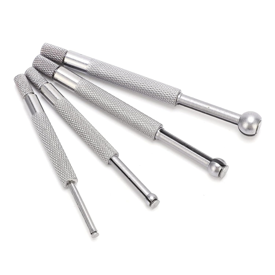 4PCS Lochlehren-Set Vollkugel-Teleskoplehre 3-13 Mm Zum Messen Kleiner Löcher Schlitze Nuten