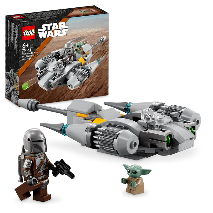 LEGO 75363 Star Wars N-1 Starfighter des Mandalorianers – Microfighter Mikro-Bauspielzeug, Das Buch