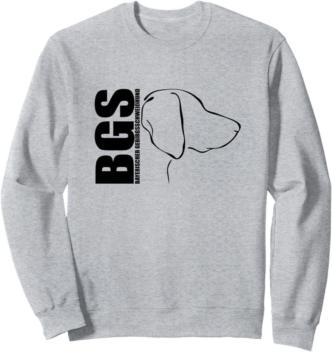 BGS Bayerischer Gebirgsschweisshund Profil Jagdhund Jäger Sweatshirt