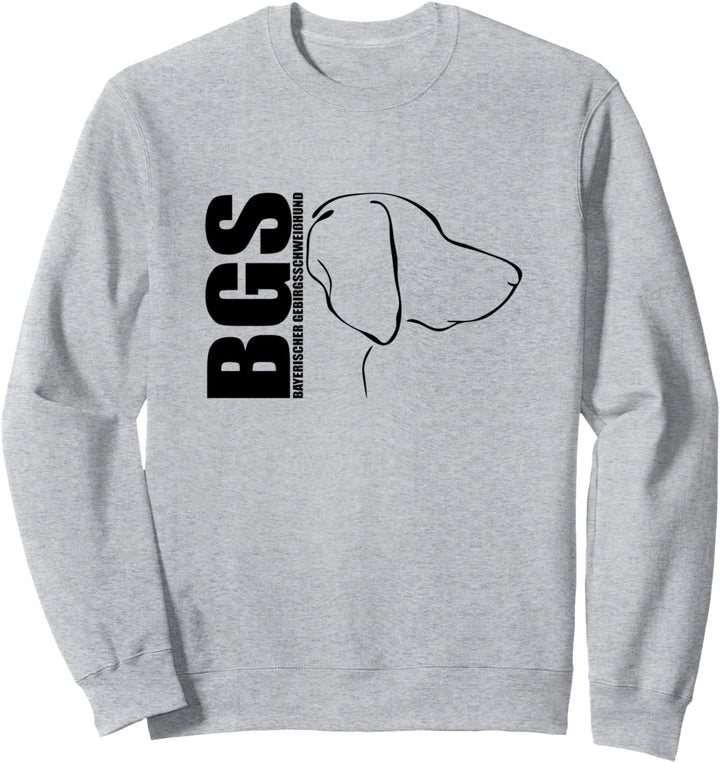 BGS Bayerischer Gebirgsschweisshund Profil Jagdhund Jäger Sweatshirt