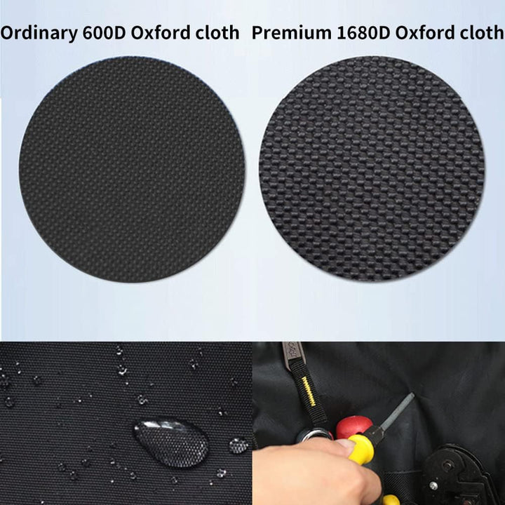 Joyzan Werkzeugtaschen-Rucksack, Oxford-Stoff, langlebig, Techniker, Werkzeugaufbewahrung, Organizer