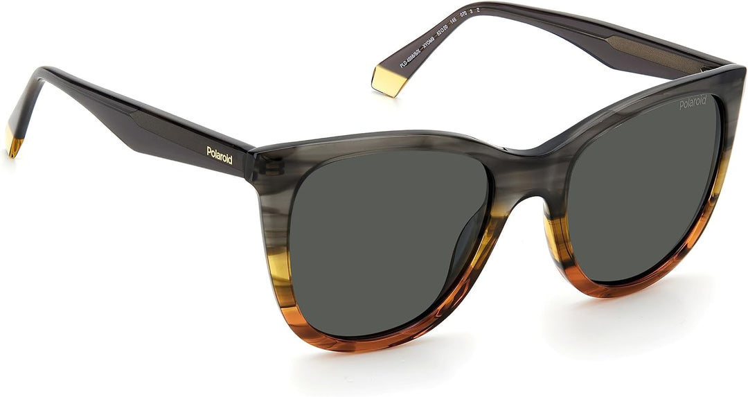 Polaroid Unisex PLD 4096/s/x Sunglasses, XYO/M9 Grey Yellow, L