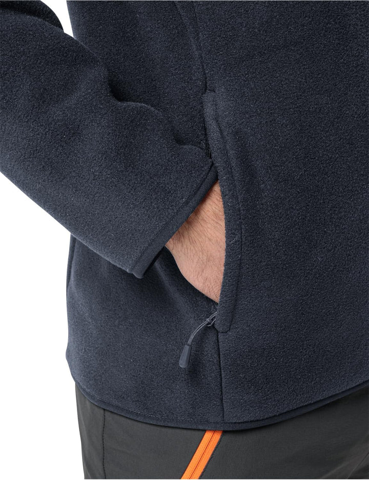Jack Wolfskin Herren Waldsteig Fz M Jacket, Schwarz