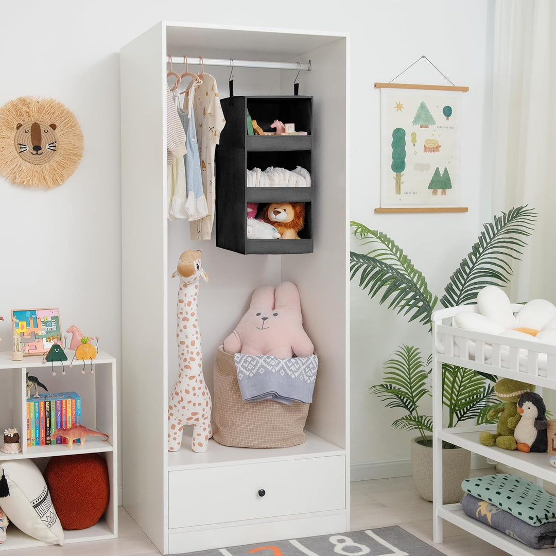 GRANNY SAYS Hängeregal Schrank mit 3 Fächern, 1 Stück Hängeaufbewahrung Kleiderschrank Organizer hän