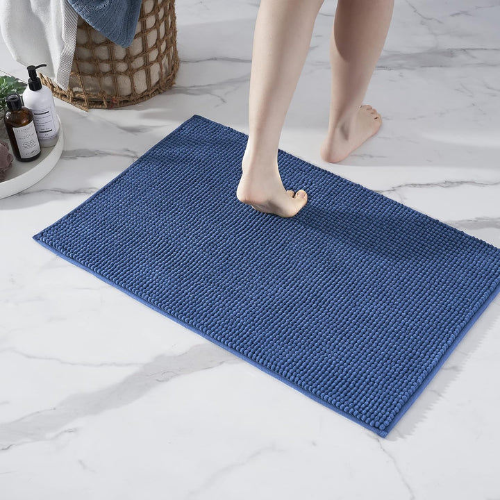 Decomira Badematte rutschfest | Als Badteppich Set kombinierbar | Badezimmer-Teppich Bad-Vorleger wa