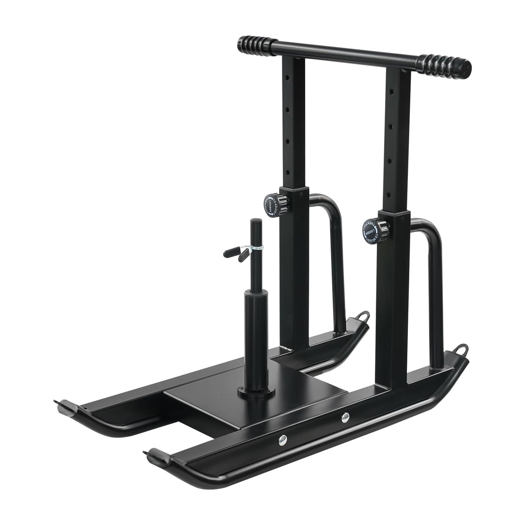 Fitness Schlitten Verstellbar 200kg, Gewichtsschlitten Mit Schultergurt Für Krafttraining, Home Gym