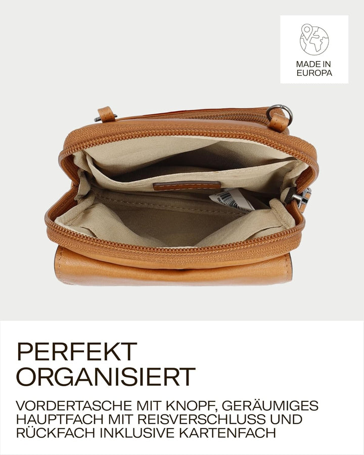 Picard Damen Handytasche NOEL aus Echtleder Mittel | mit Reissverschluss | Handytasche | Alltag, Aus