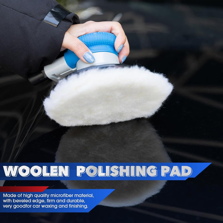 150mm Luft-Exzenterschleifer, Dual-Aktion Druckluft Schleifer, pneumatischer Handflächenschleifer mi