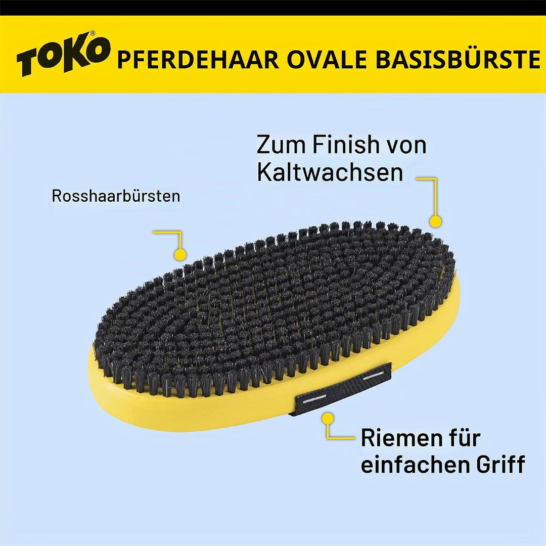 Toko Base Brush oval Horsehair NEUTRAL Einheitsgrösse, Einheitsgröße