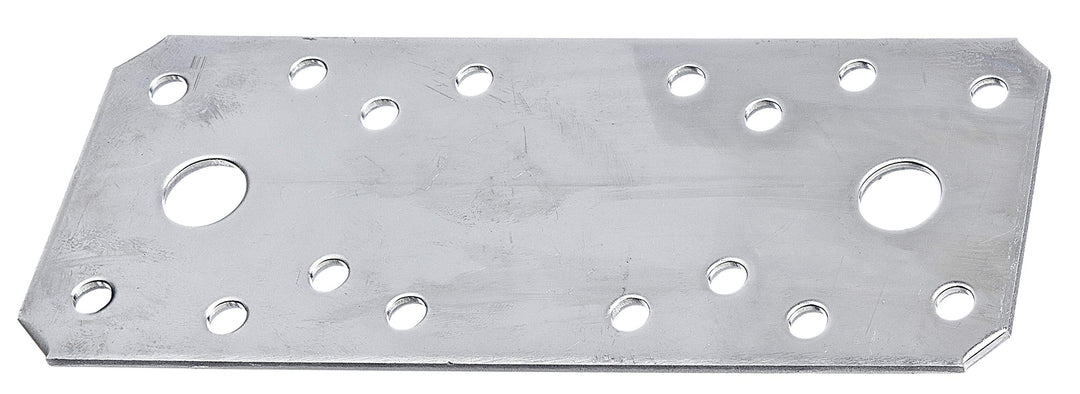 Alberts 851781 Flachverbinder | Edelstahl | 133 x 55 mm | 50er Set 135 x 55 mm / 50 Stk. Material: E