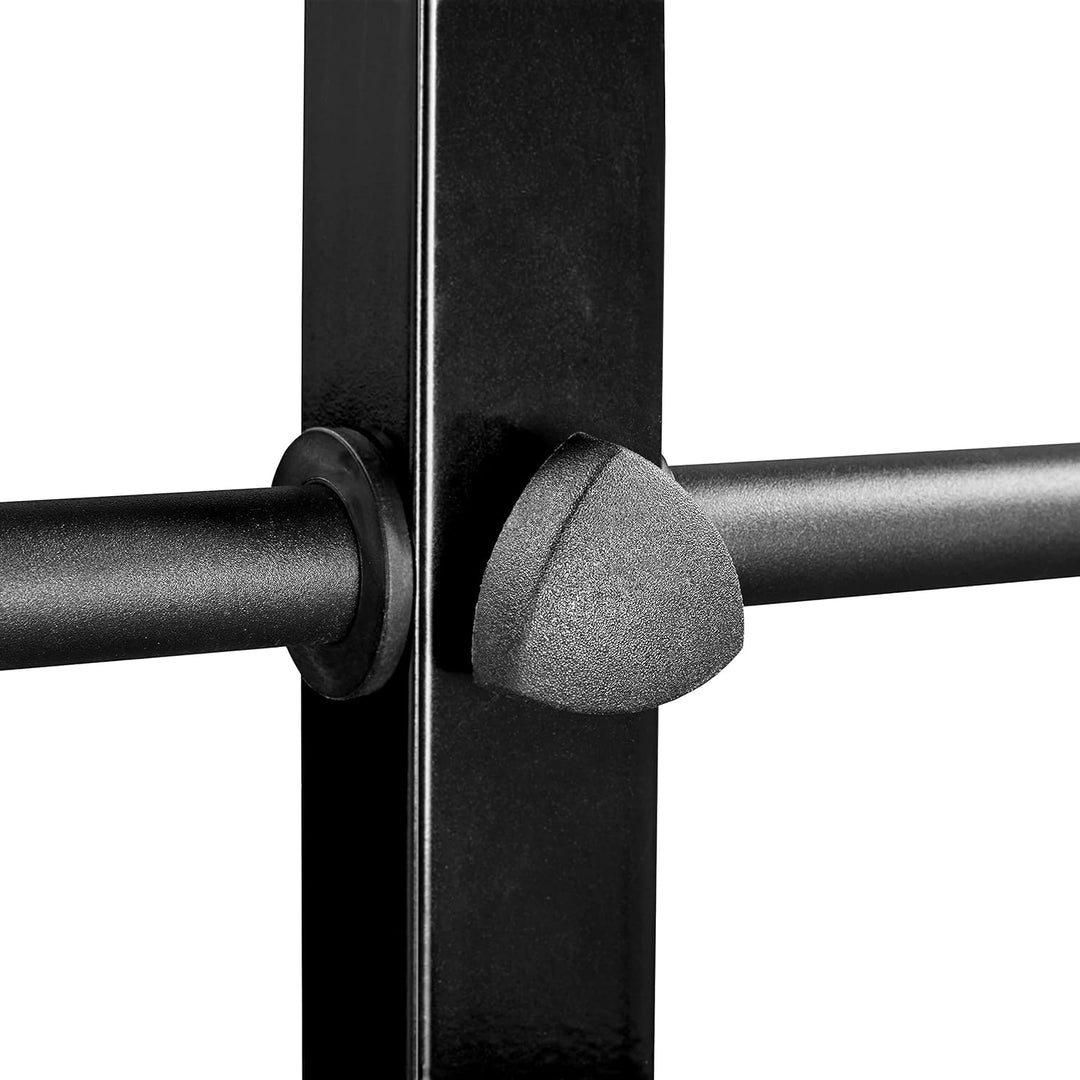 Yaheetech Hantelscheibenständer Hantelbaum Gewichtsständer 6 Stangen mit 30mm Scheibenaufnahmen Stah