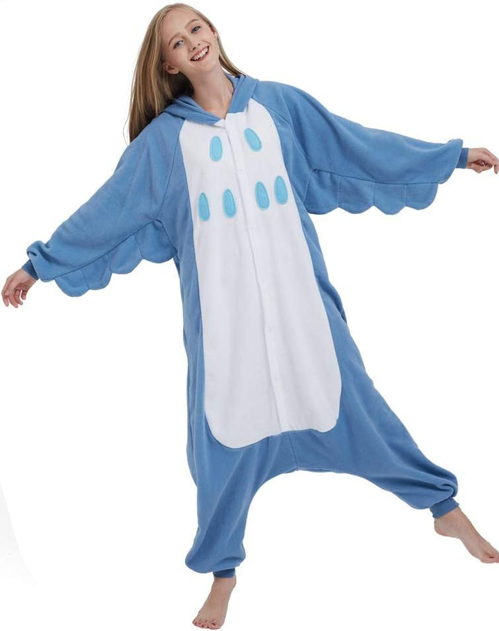 SAMGU Adult Pyjama Cosplay Tier Onesie Body Nachtwäsche Kleid Overall Animal Sleepwear Erwachsene Bl