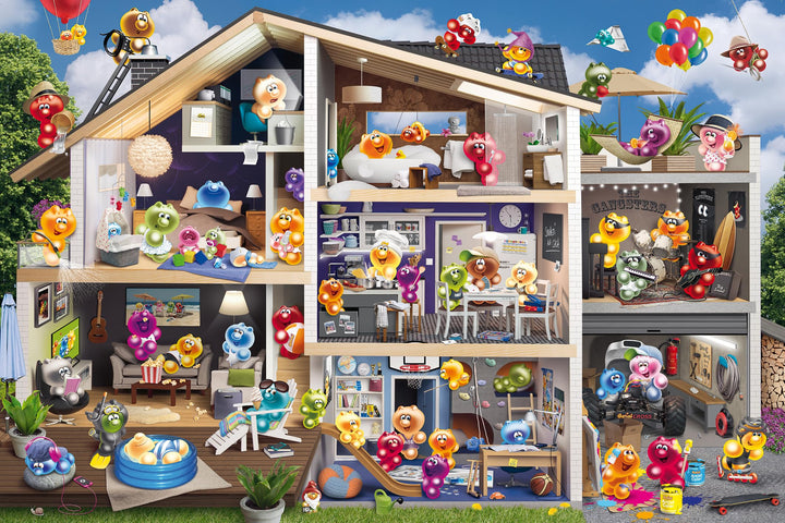Ravensburger Puzzle 17434 - Gelini Puppenhaus - 5000 Teile Puzzle für Erwachsene und Kinder ab 14 Ja