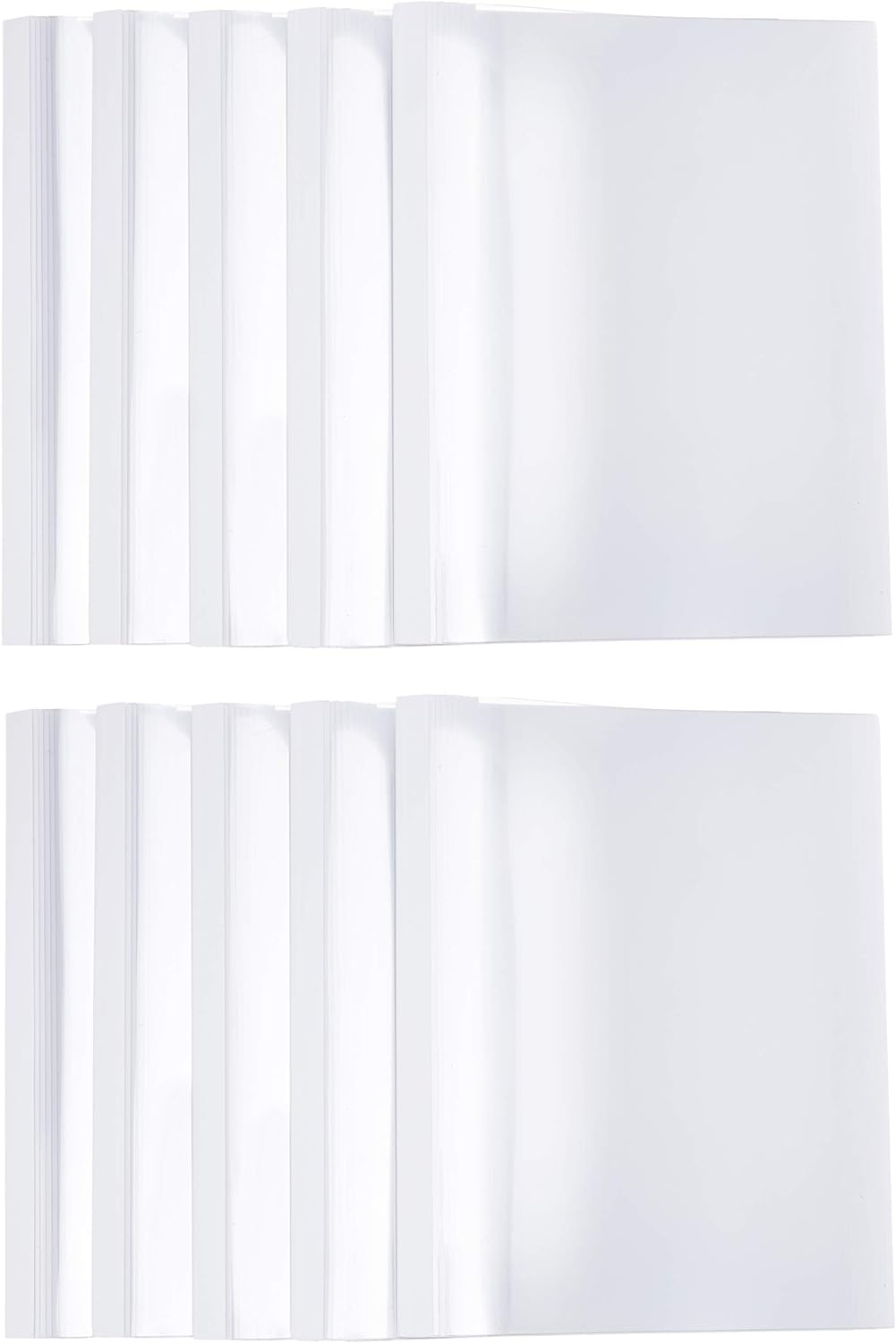 Leitz 177159 Thermobindemappe Standard, A4, Rückenbreite 3 mm, 100 Stück, weiss