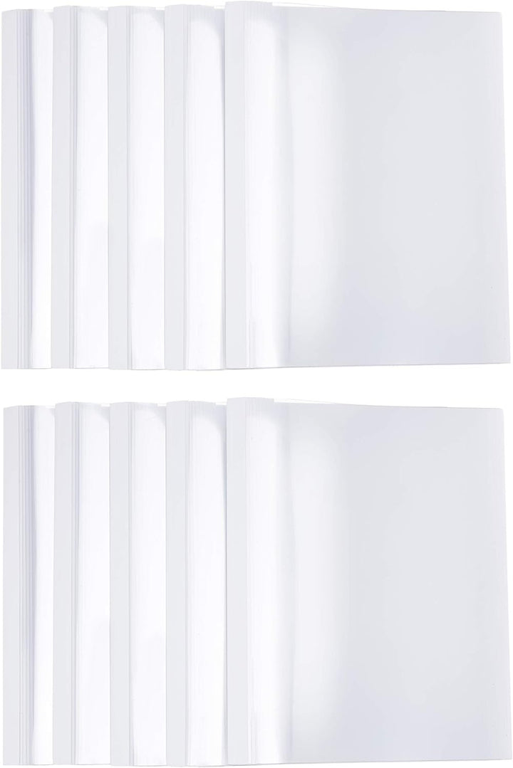 Leitz 177159 Thermobindemappe Standard, A4, Rückenbreite 3 mm, 100 Stück, weiss