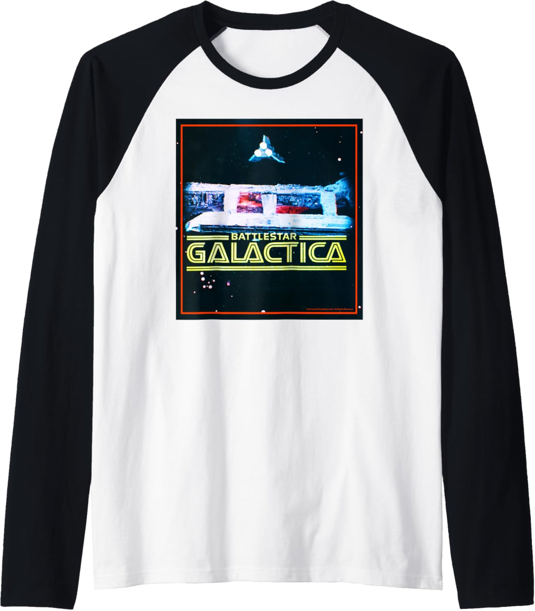 Battlestar Galactica Classic Poster Raglan