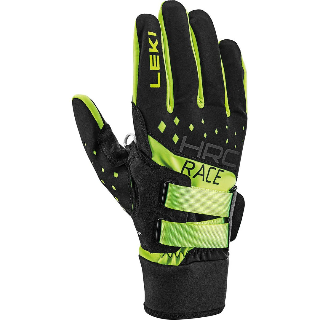 LEKI HRC Race Shark Handschuhe EU 7,5 black-neon yellow, EU 7,5 black-neon yellow