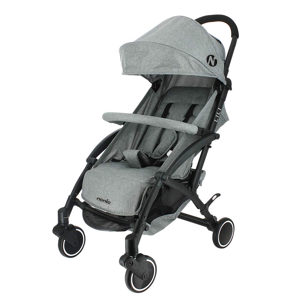 Nania, ultrakompakter Kinderwagen, Babyjet (0 bis 15 kg), für die Mitnahme im Flugzeug zugelassen, l