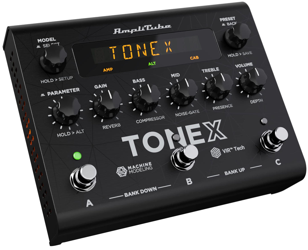 IK Multimedia TONEX Pedal Multi-Effekt-Pedal mit AI Machine Learning Technologie: Nachbildung von je
