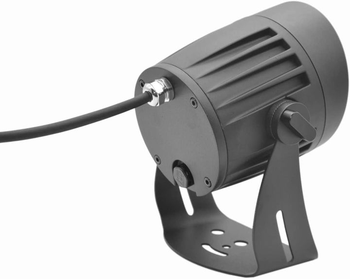 EUROLITE LED Outdoor Spot 18W WW mit Erdspiess | Wetterfester LED-Spot (IP65) mit 18-W-LED, inkl. IR