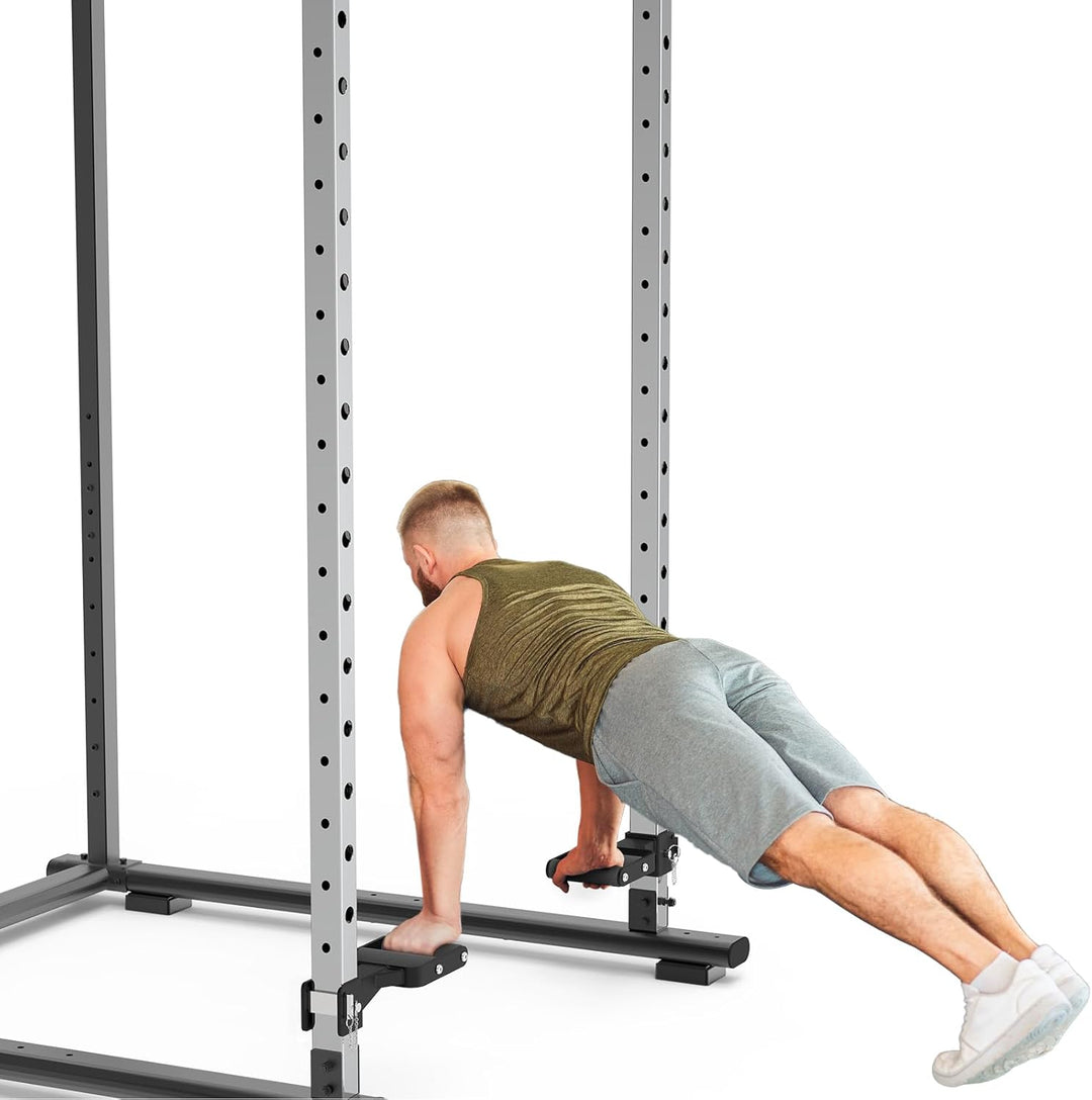 Kipika Muti-Grip Dip-Barren-Aufsatz für 5,1 x 5,1 cm und 7,6 x 7,6 cm Power-Rack, breite und schmale