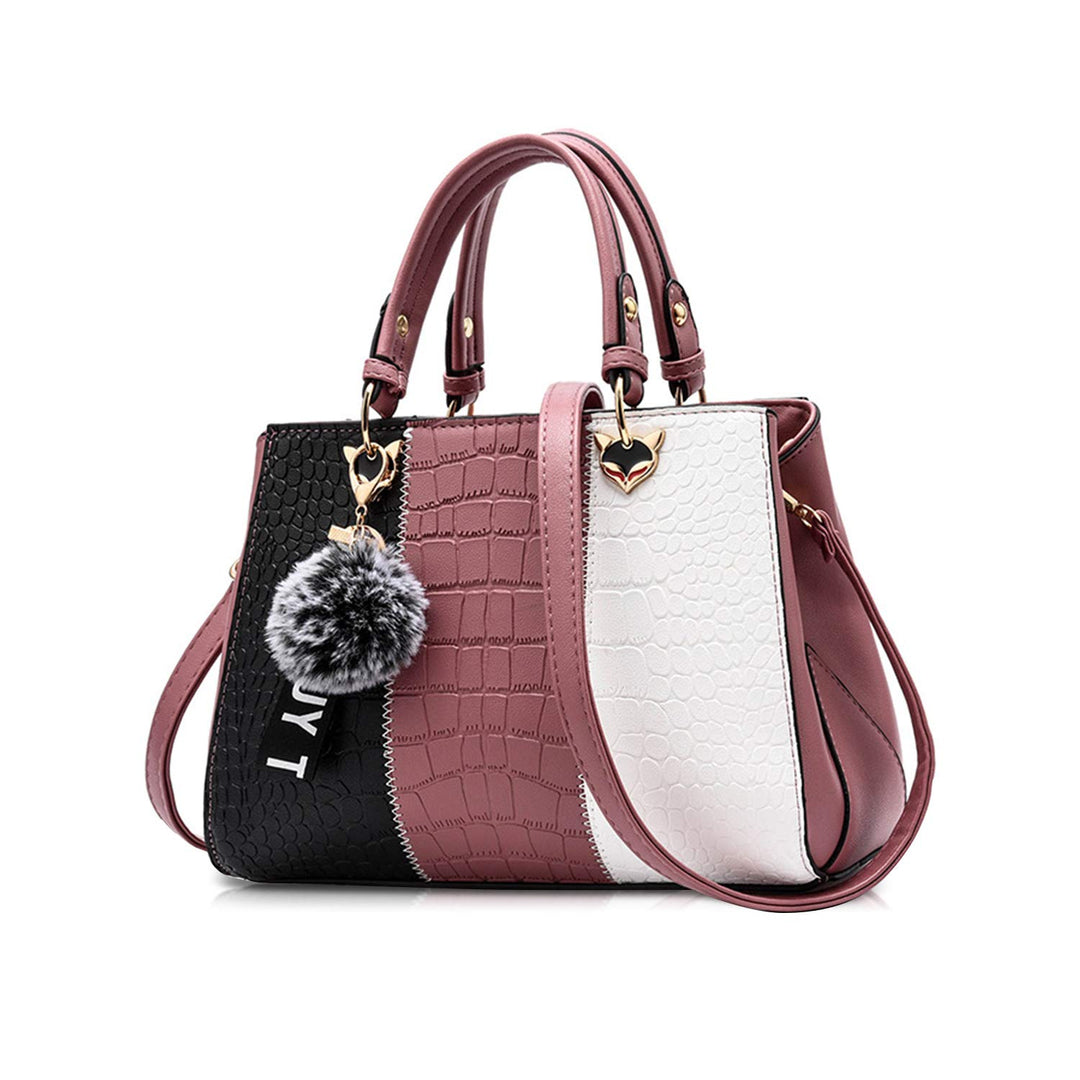 NICOLE &amp; DORIS Damen Handtasche Umhängetasche Henkeltasche Kuriertasche Elegant Damen Handtaschen mi