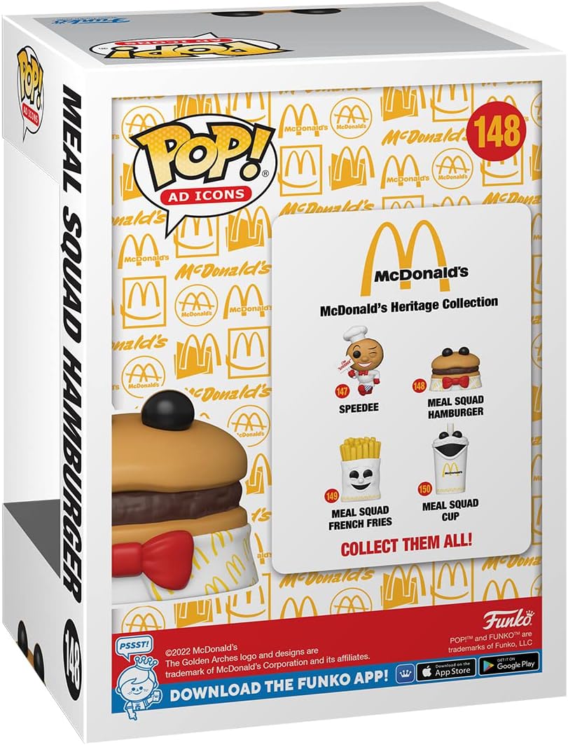 Funko Pop! Ad Icons: McDonalds - Hamburger - McDonald's - Vinyl-Sammelfigur - Geschenkidee - Offizie