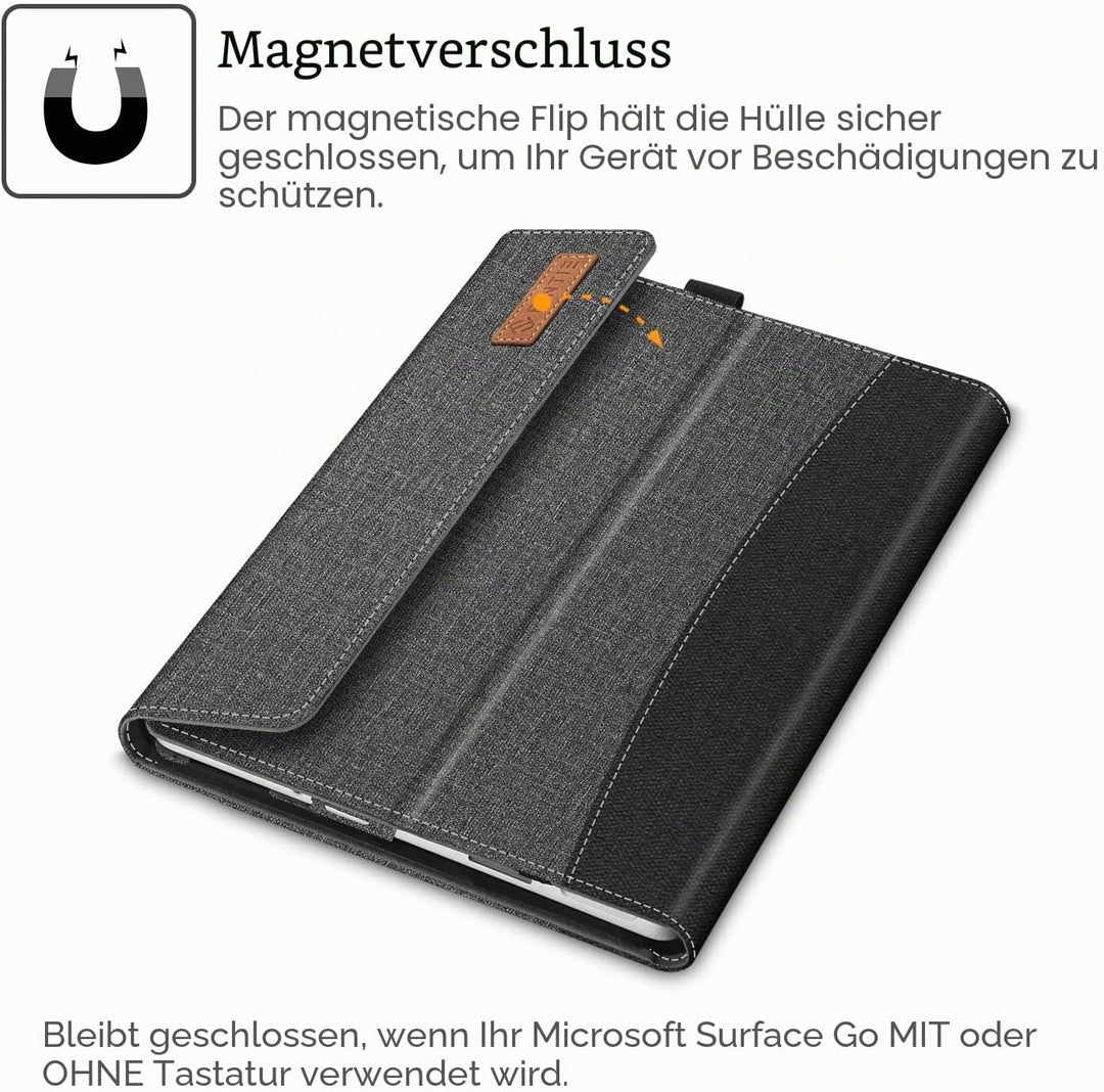 Fintie Hülle für Microsoft Surface Go 4 / Surface Go 3 / Surface Go 2 / Surface Go 10 Zoll Tablet -