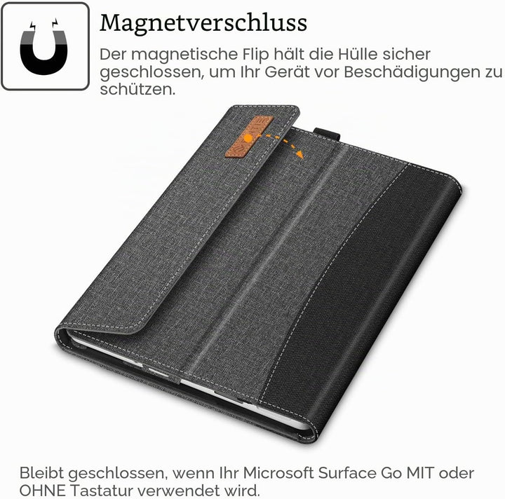Fintie Hülle für Microsoft Surface Go 4 / Surface Go 3 / Surface Go 2 / Surface Go 10 Zoll Tablet -