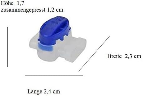 Genisys Ambrogio ® kompatible Kabel-Verbinder Draht Reparatur Verbindungsklemme Mähroboter Zucchetti